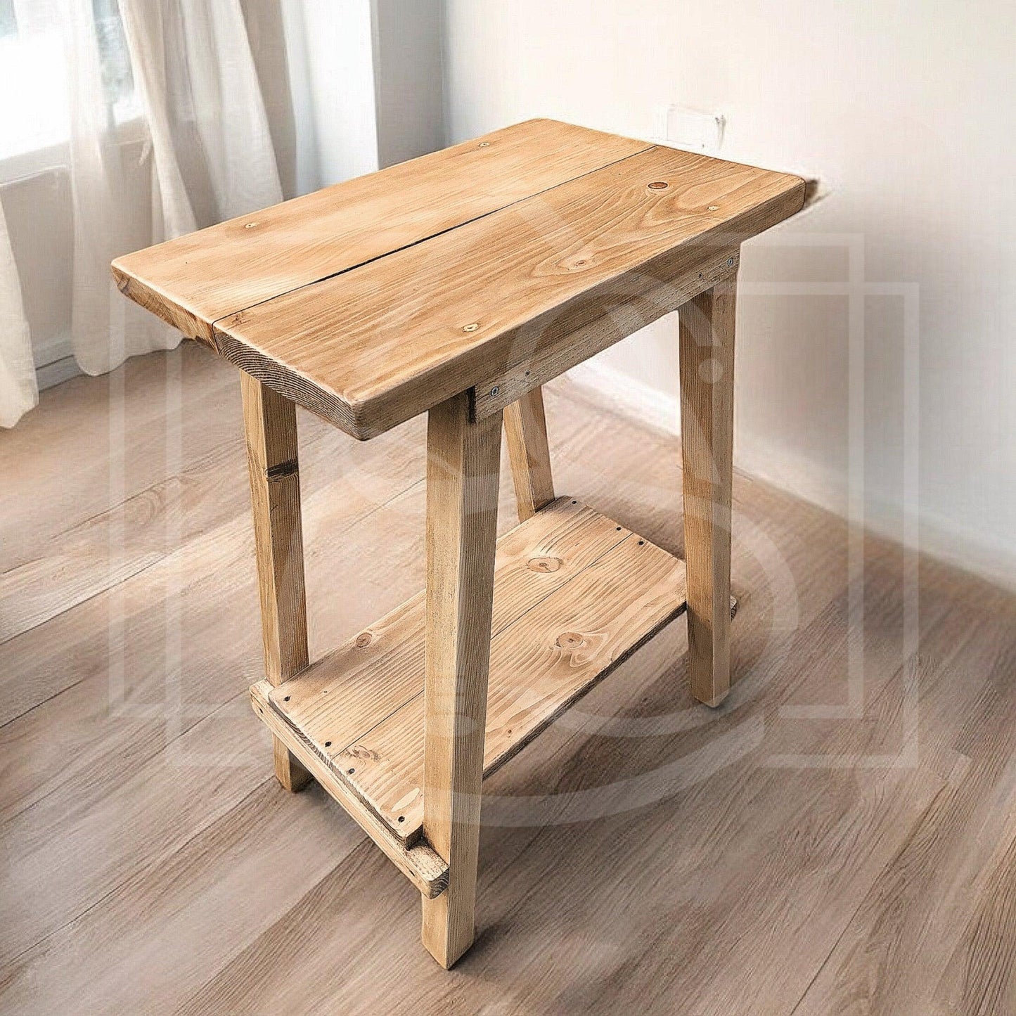 Petit meuble de Salle de Bain Blavet - TimberSteel Atelier