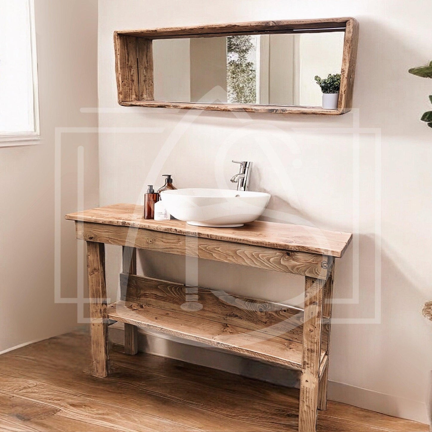 Meuble Etabli en bois sur mesure Casamance - TimberSteel Atelier