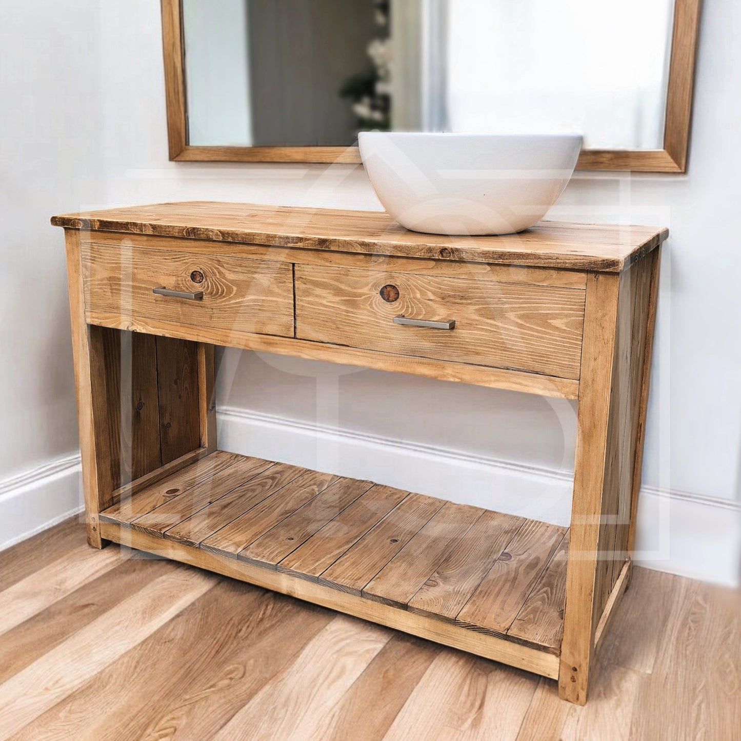 Meuble de Salle de bain vasque Taïga - TimberSteel Atelier