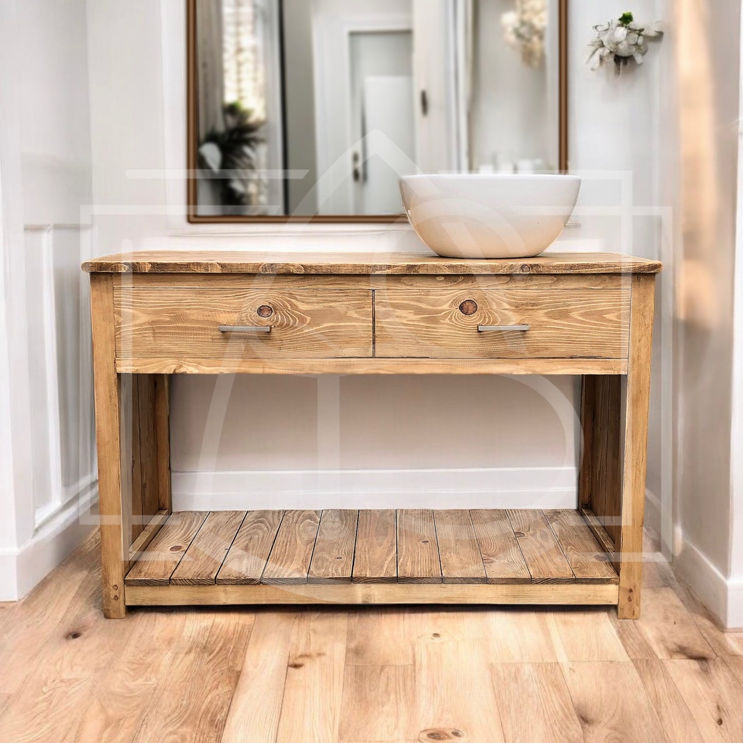 Meuble de Salle de bain vasque Taïga - TimberSteel Atelier