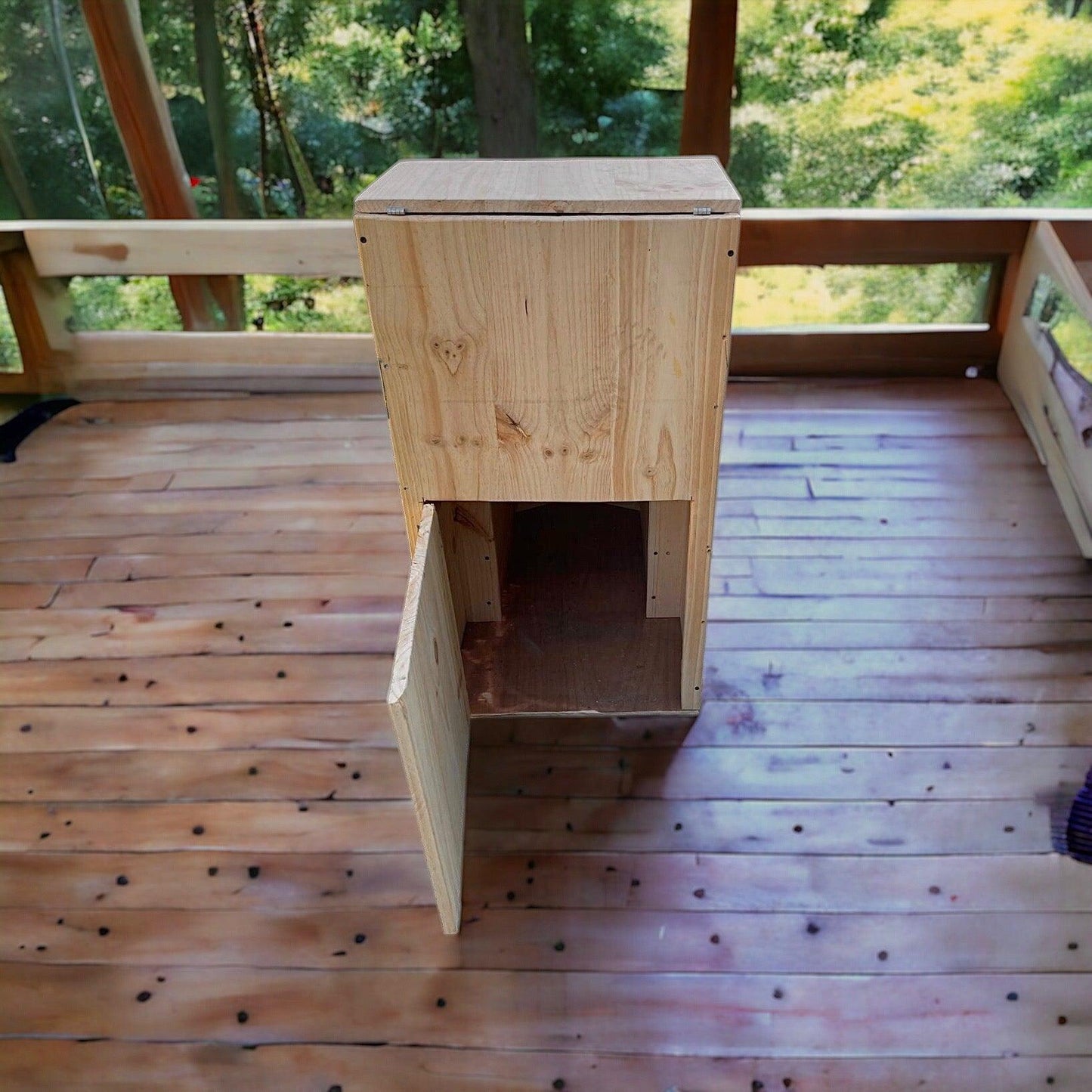 Toilette Ecologique sans eau - TimberSteel Atelier