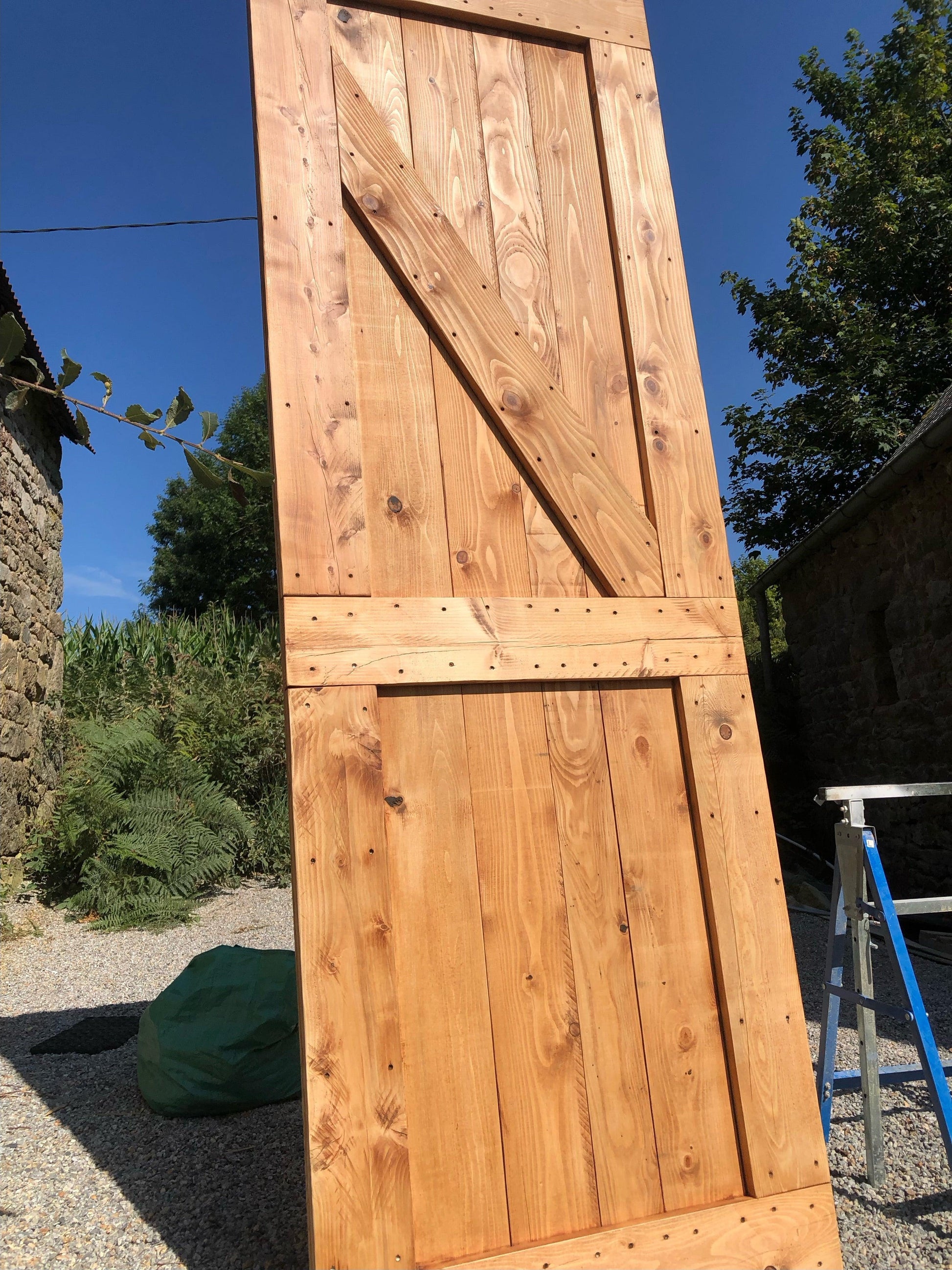 Porte coulissante Simple ou Double ouverture (Choucas) - TimberSteel Atelier