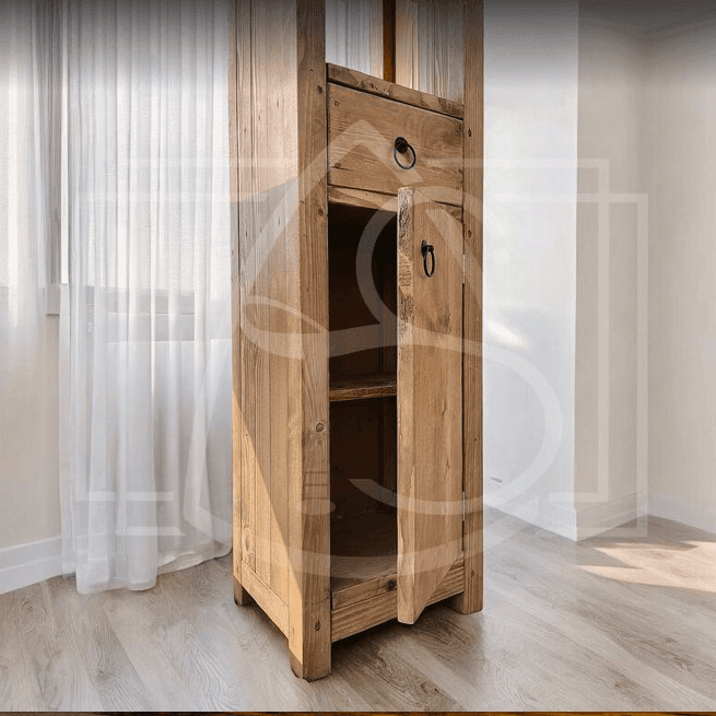 Ensembles Meuble sous vasque avec colonne Valdivian - TimberSteel Atelier