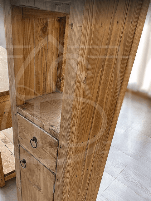 Ensembles Meuble sous vasque avec colonne Valdivian - TimberSteel Atelier