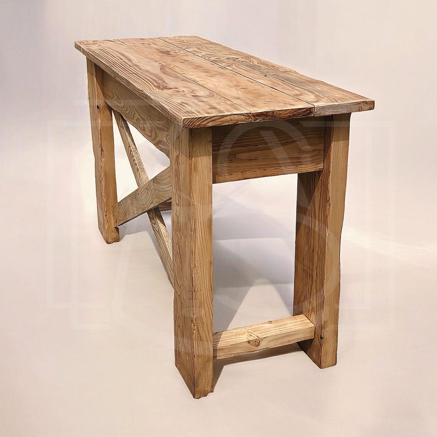 Meuble de salle de bain vasque en bois naturel Comoé - TimberSteel Atelier