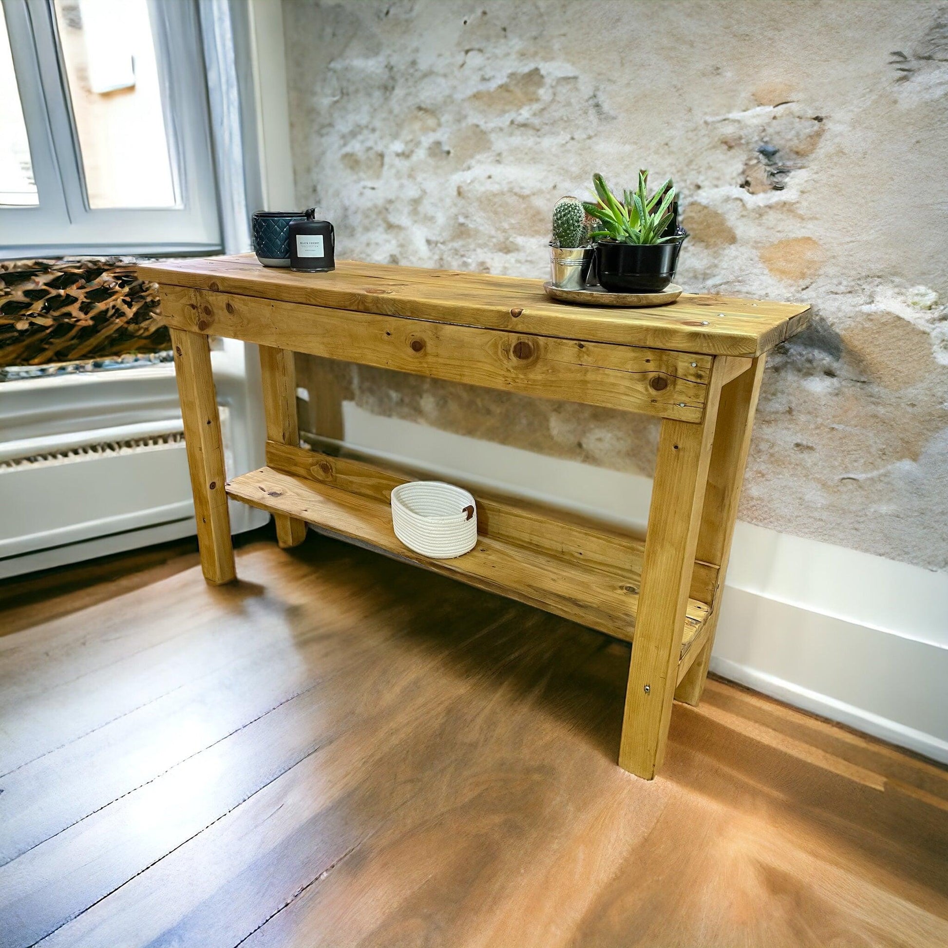 Meuble Etabli en bois sur mesure Casamance - TimberSteel Atelier