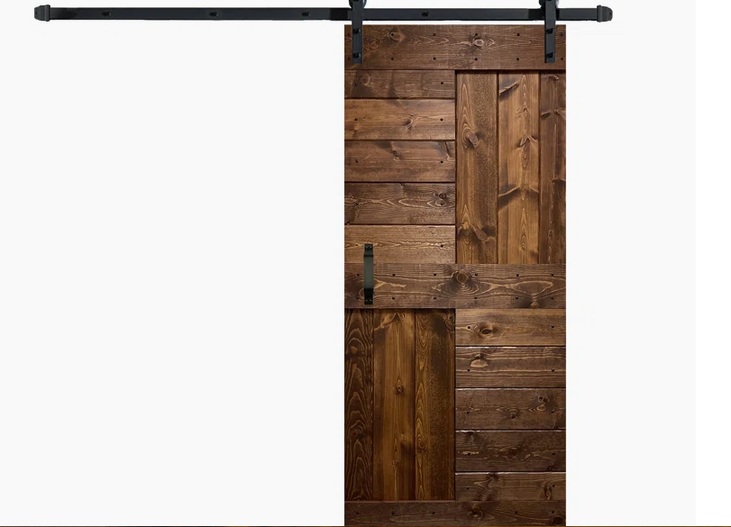 Porte Suspendue sur mesure Simple (Hirondelle) - TimberSteel Atelier