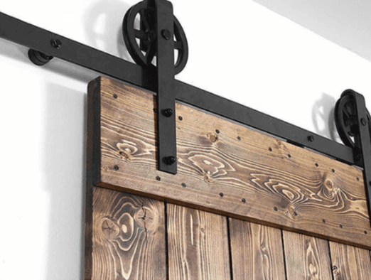 Porte de salle a manger , entrée coulissante bois (Grive) - TimberSteel Atelier