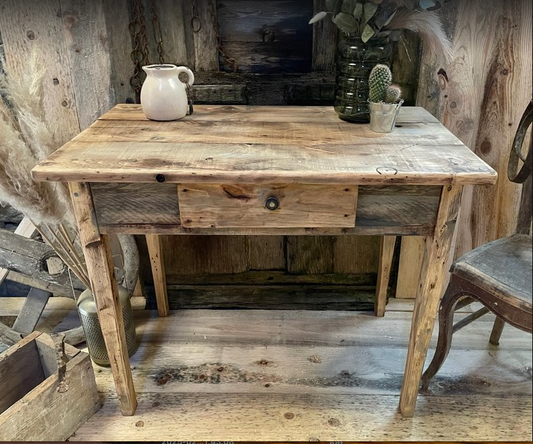 Table console de Ferme ancien - TimberSteel Atelier