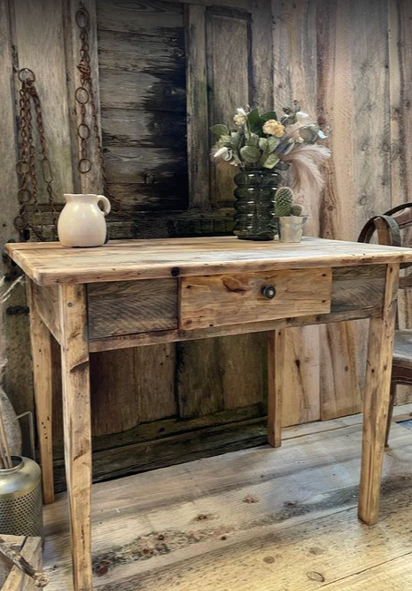 Table console de Ferme ancien - TimberSteel Atelier