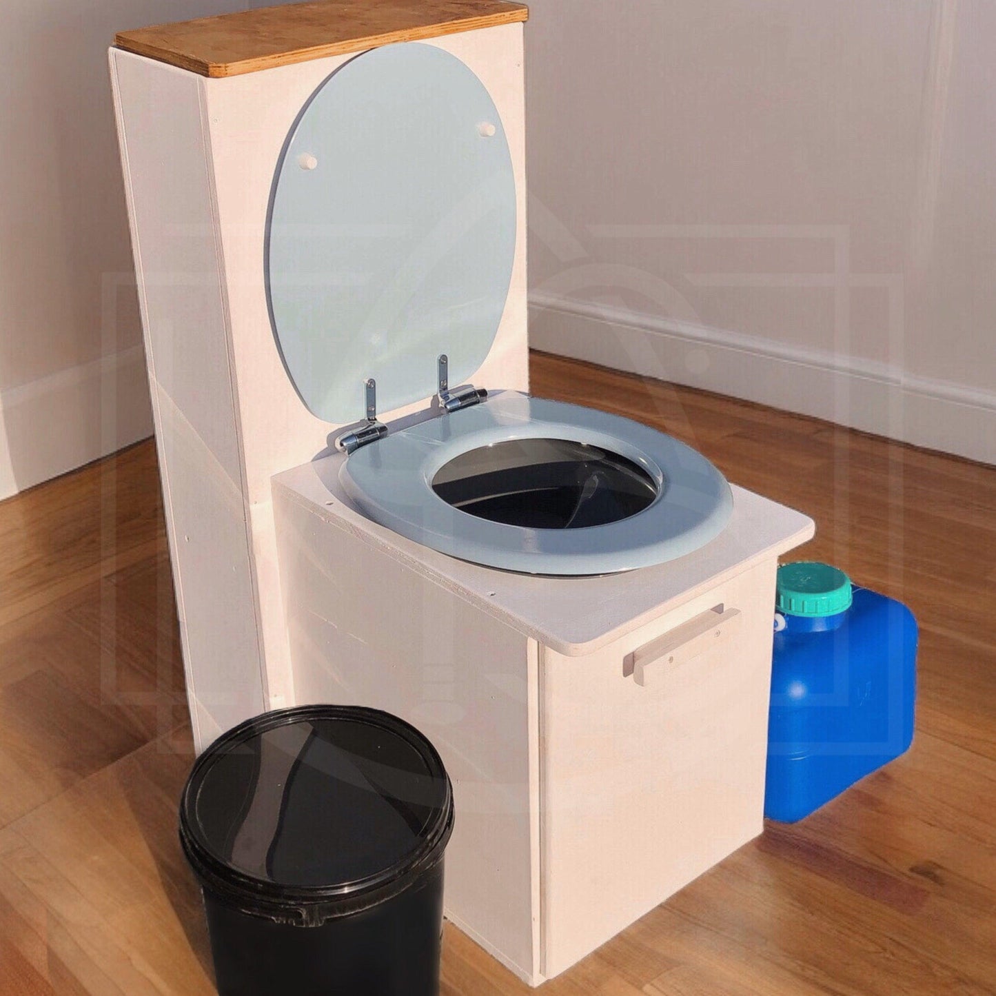 Toilette seche complet séparateur. - TimberSteel Atelier