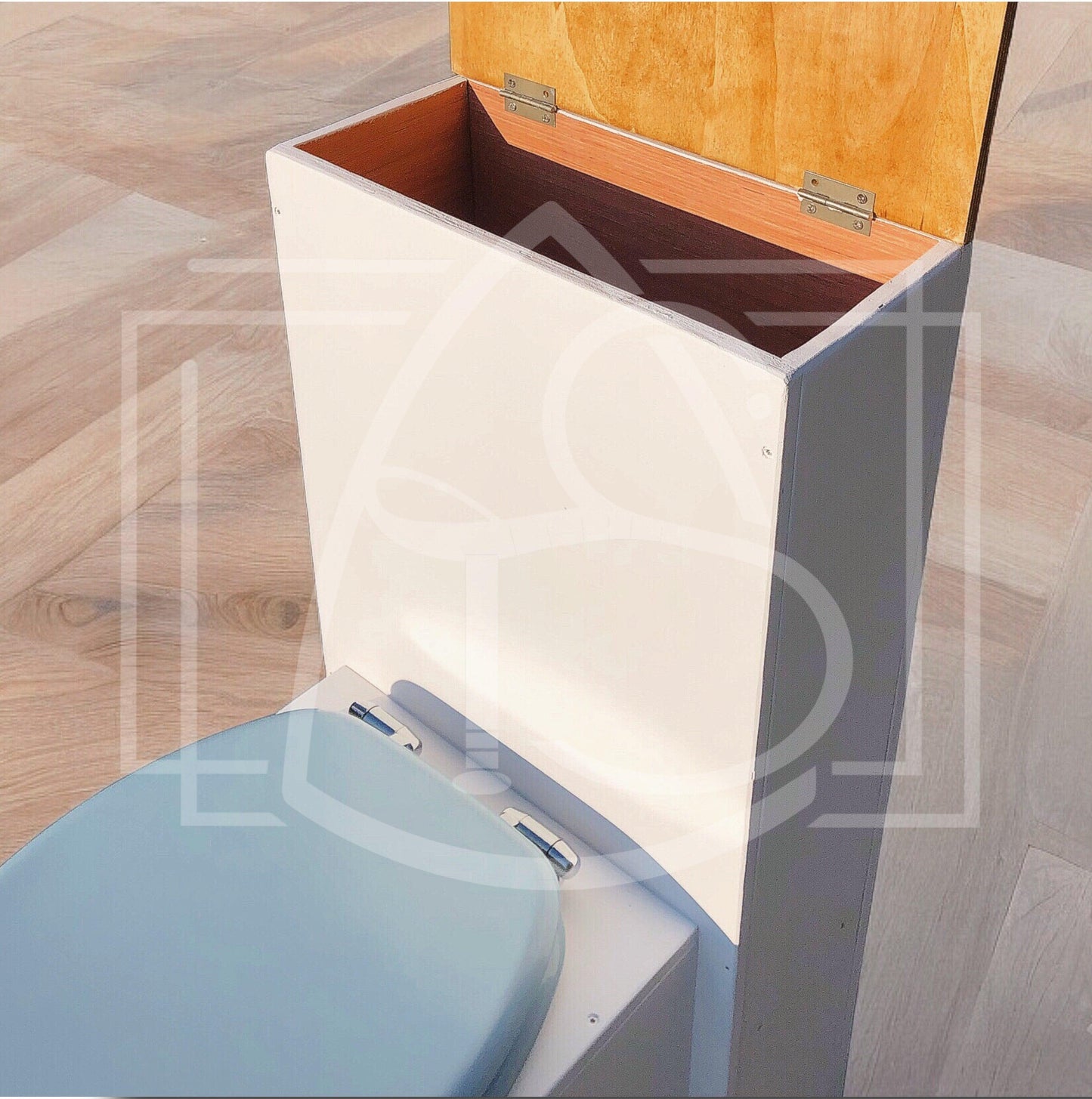 Toilette seche complet séparateur. - TimberSteel Atelier