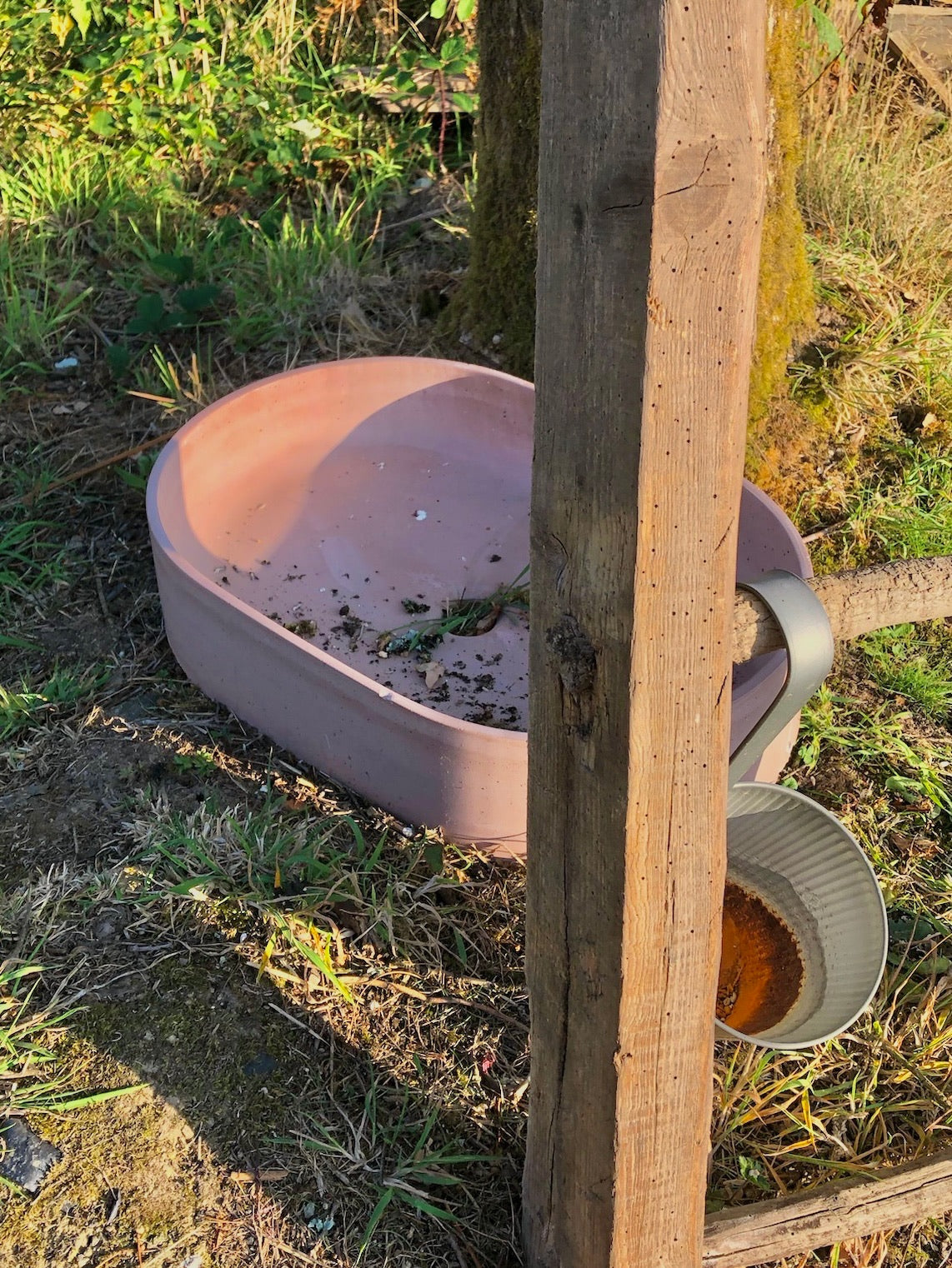 Vasque de salle de bain en beton a poser Rëtba - TimberSteel Atelier