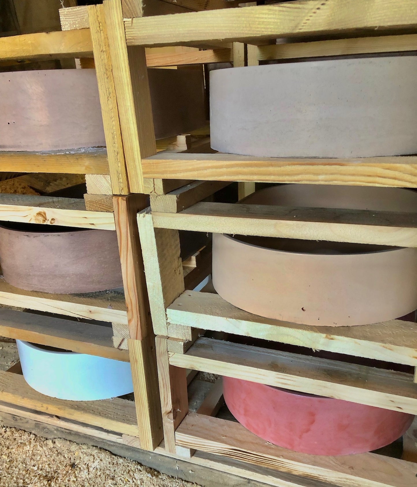 vasque en beton ciré