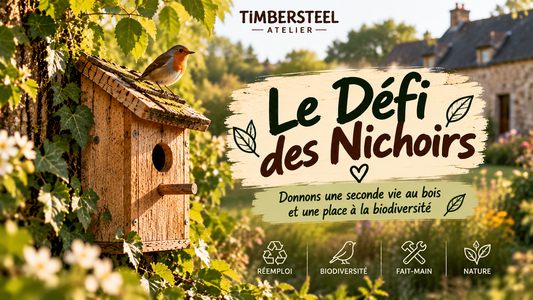 Nichoir à oiseaux : le Défi des Nichoirs | TimberSteel Atelier