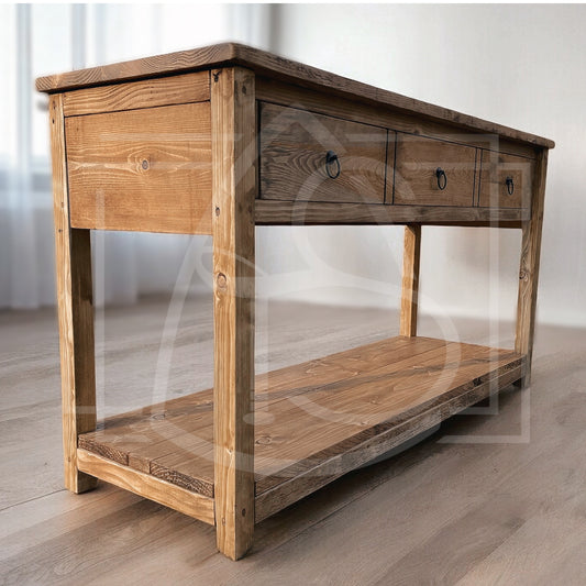 Meuble pour Vasque simple Valdivian - TimberSteel Atelier