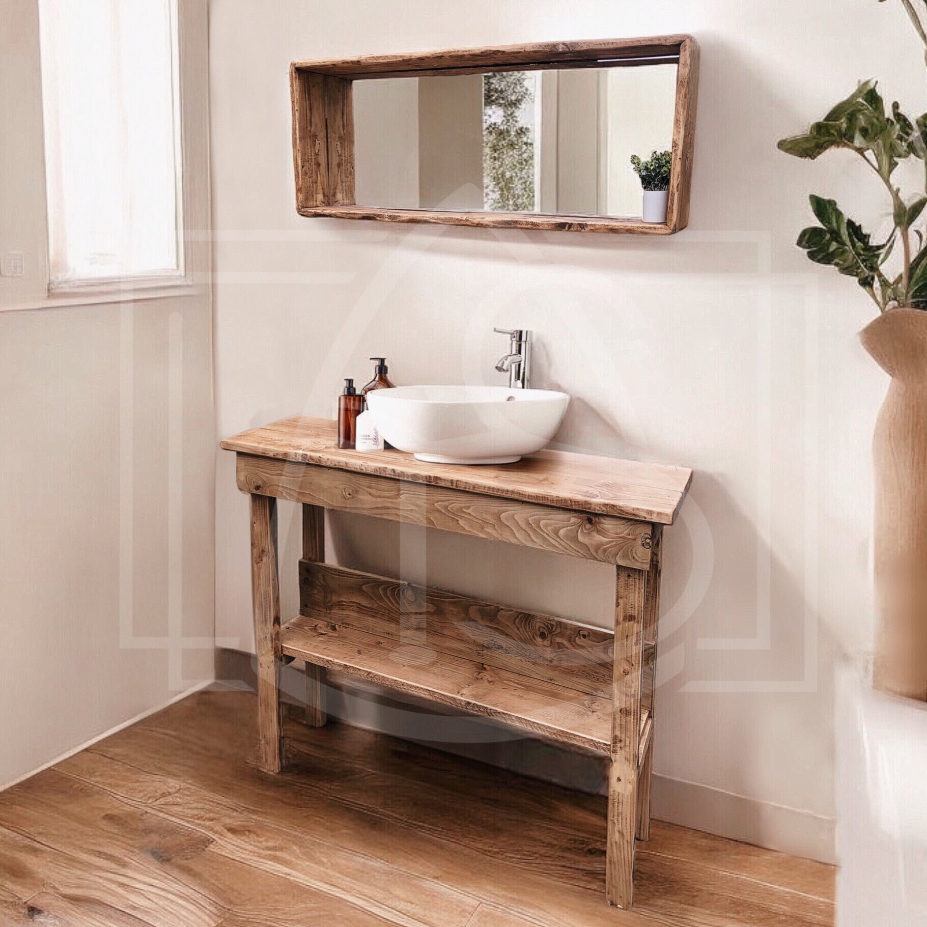 meuble en bois console