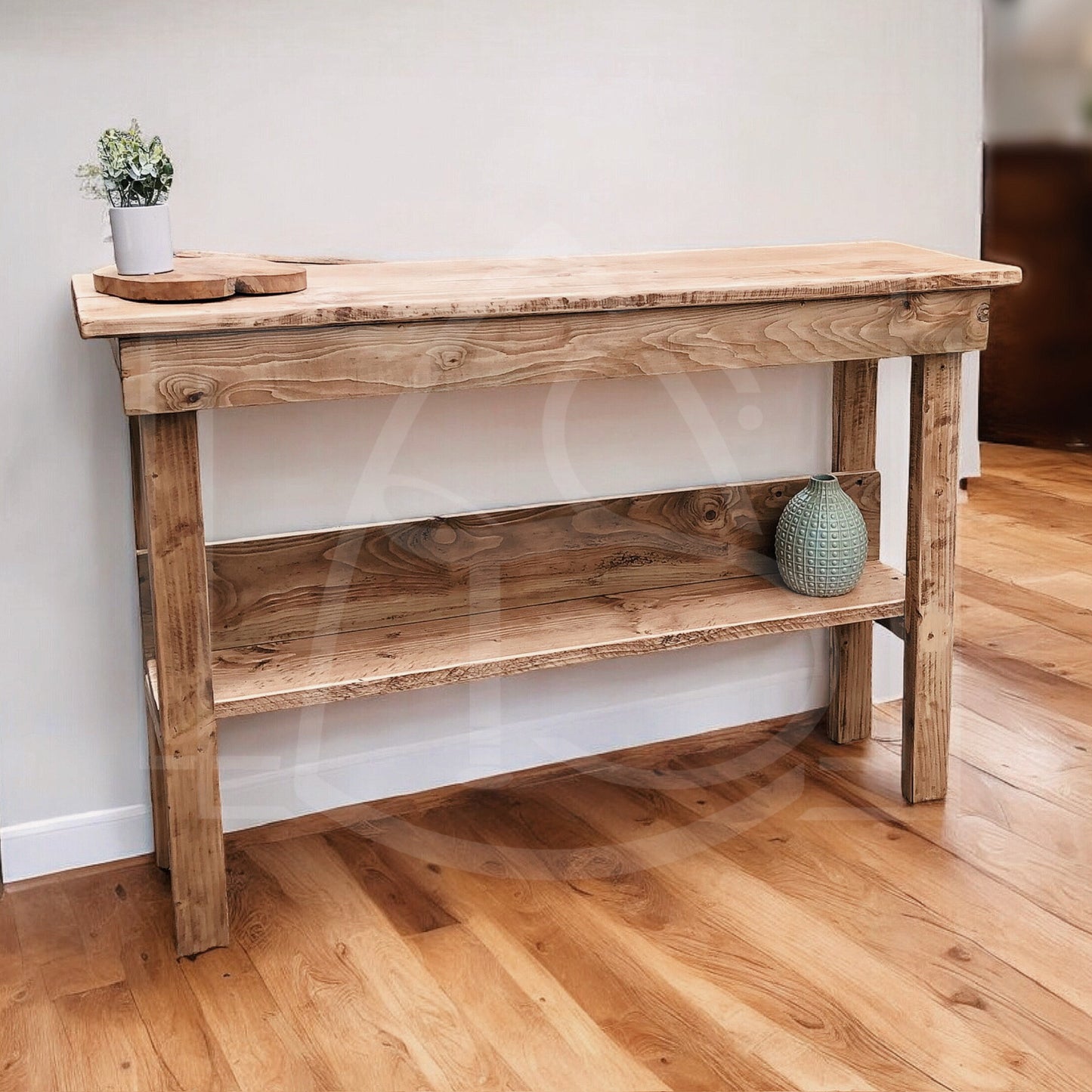 meuble en bois console