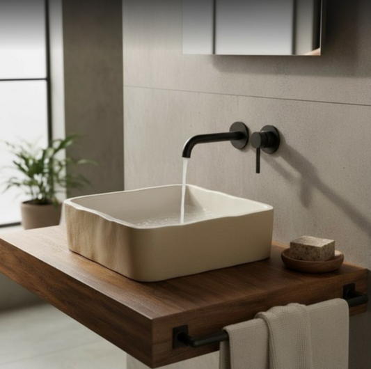 Vasque evier forme irregulier de salle de bain Amou-Daria