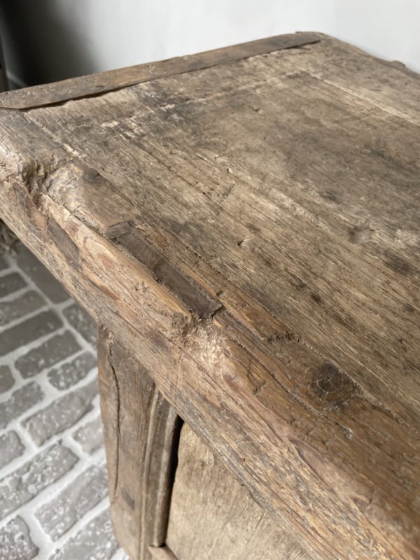 Meuble TV bois ancien – Épicéa massif Brocéliande 🌿✨ - TimberSteel Atelier