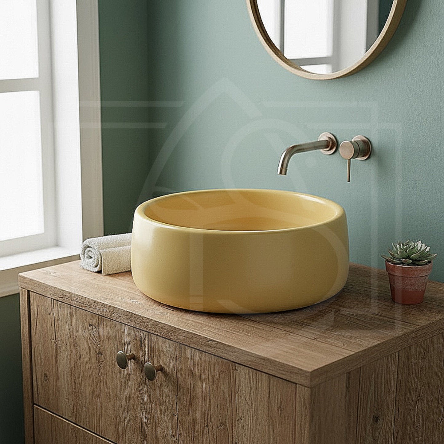 Vasque a poser Jaune 