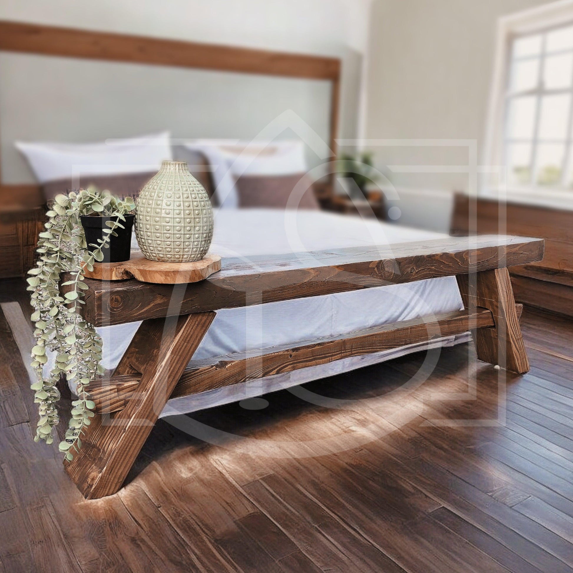 banc_pour_bout_de_lis_chambre_a_coucher - TimberSteel Atelier