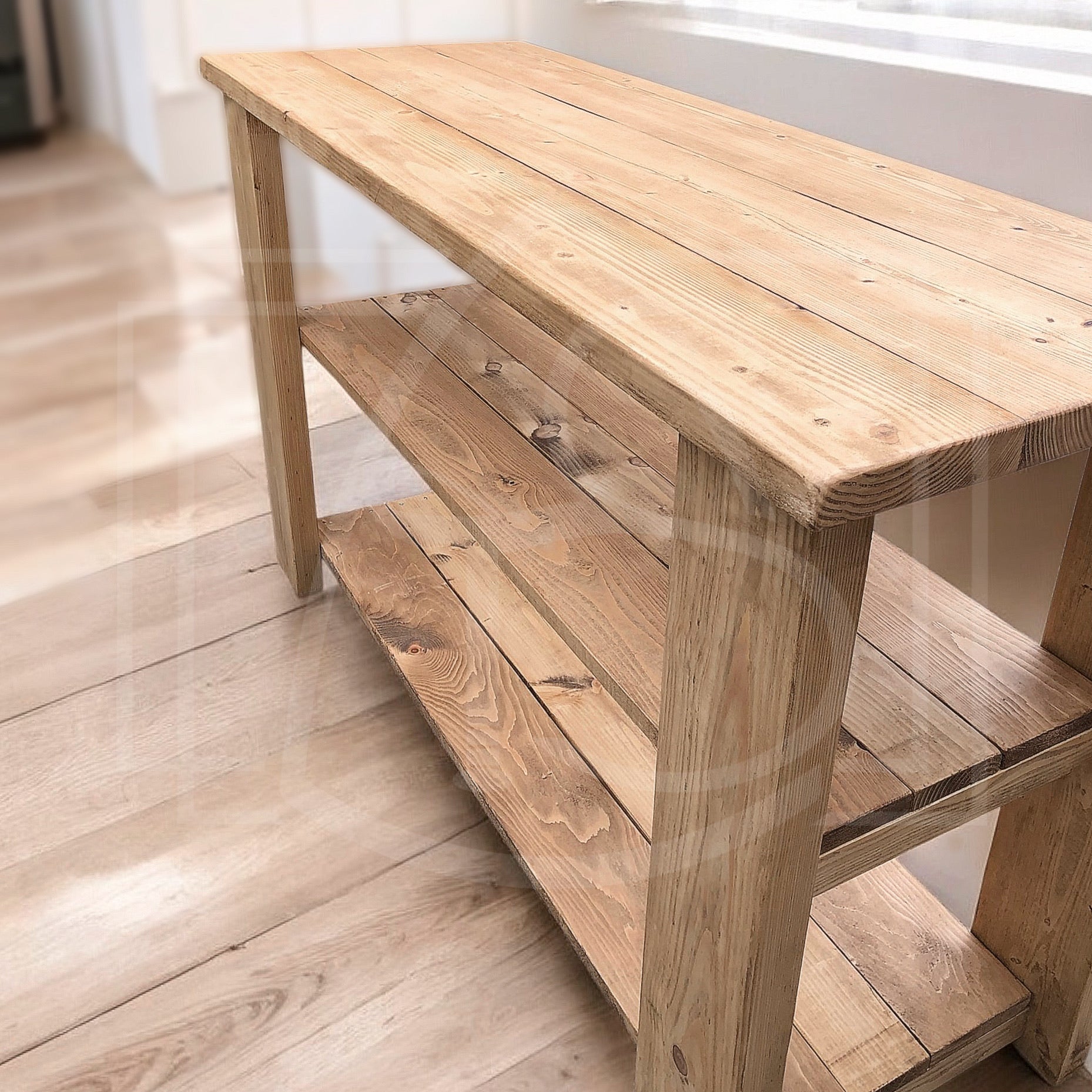 Console Etabli de salle de Bain (Cavally) - TimberSteel Atelier