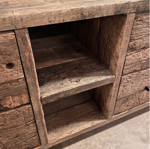 Meuble sous vasque de salle de bain Comoé - TimberSteel Atelier