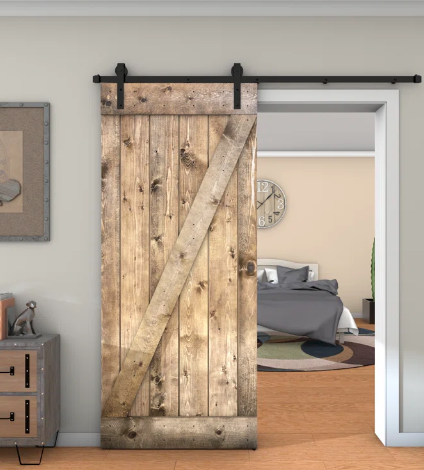 porte_de_grange_sur_mesure_chambre - TimberSteel Atelier
