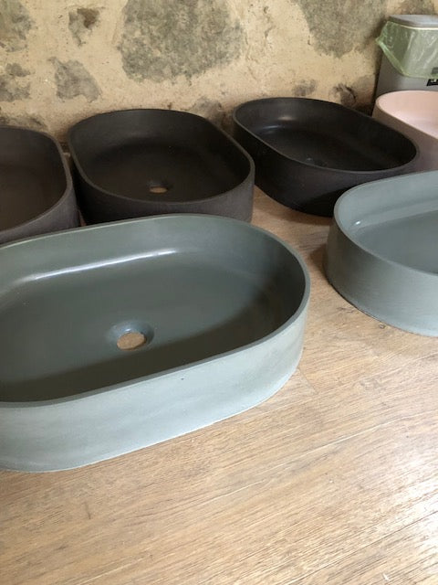 double vasque en beton