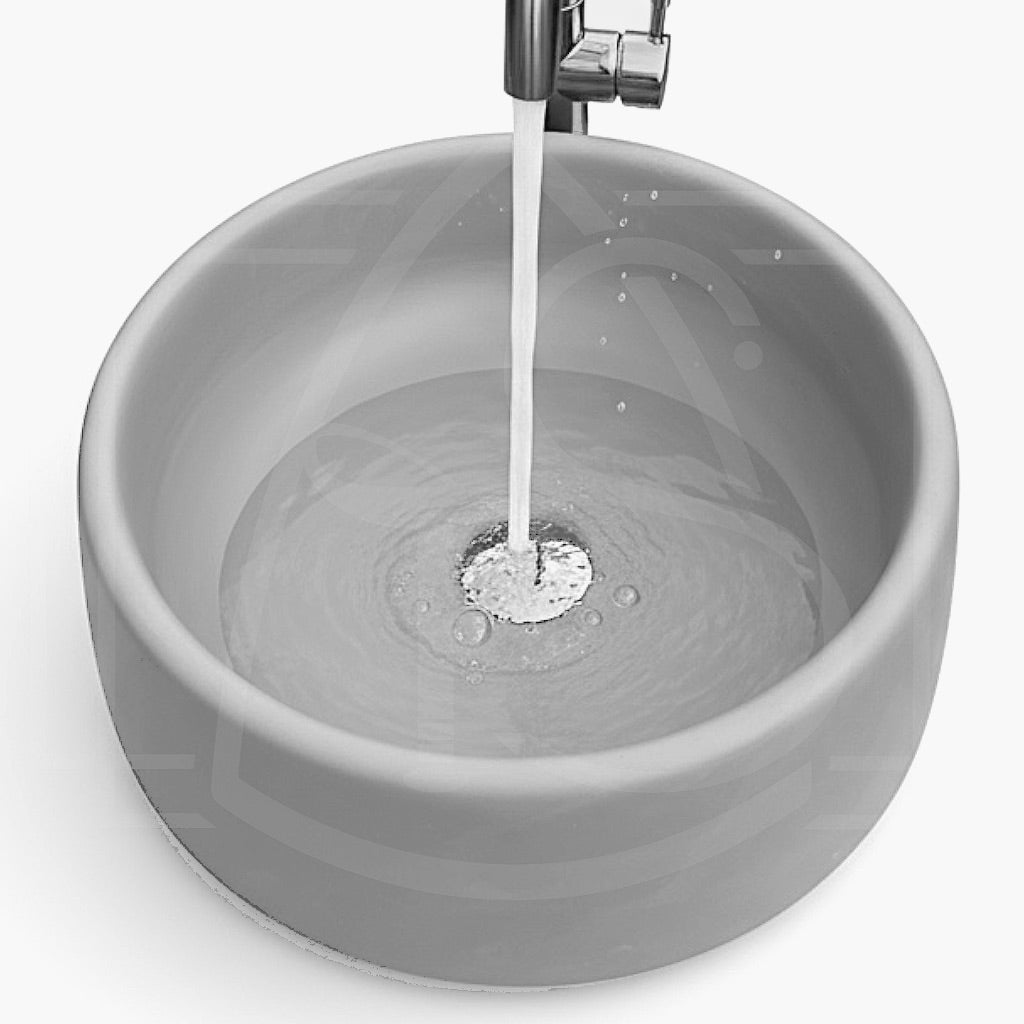 vasque de salle de bain gris clair